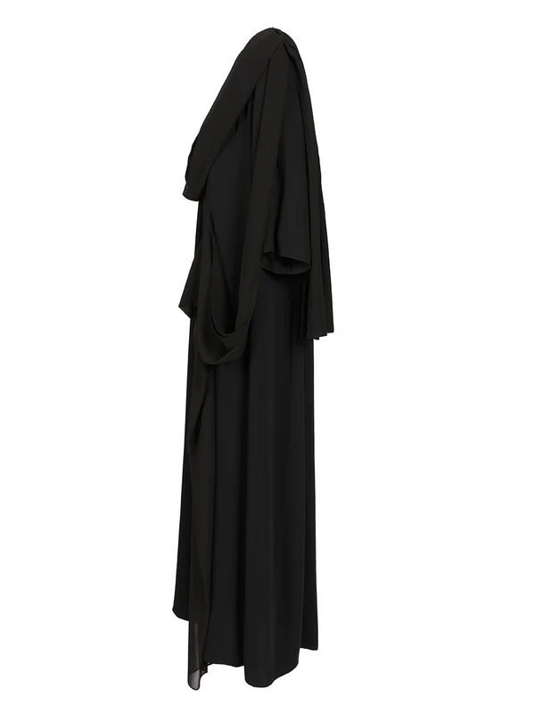 Mm6 Maison Margiela Black Long Dress - Image 3