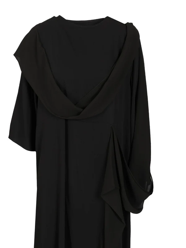 Mm6 Maison Margiela Black Long Dress - Image 4