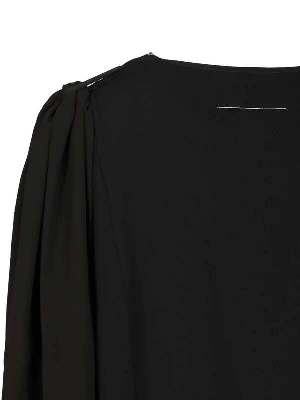 Mm6 Maison Margiela Black Long Dress - Image 6