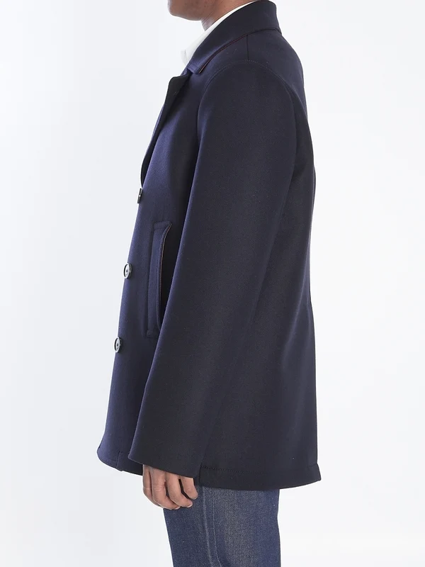 Gucci Navy Coats - Image 2