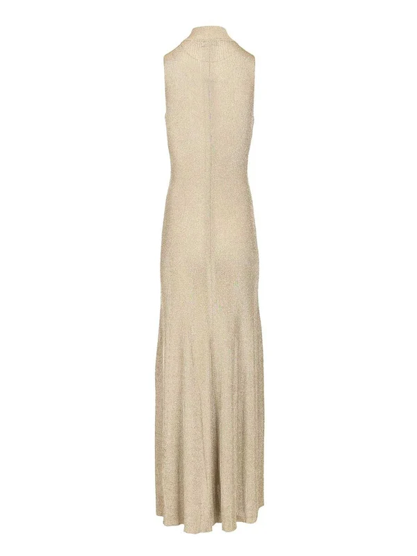 Self-Portrait Beige Long Dress - Image 2