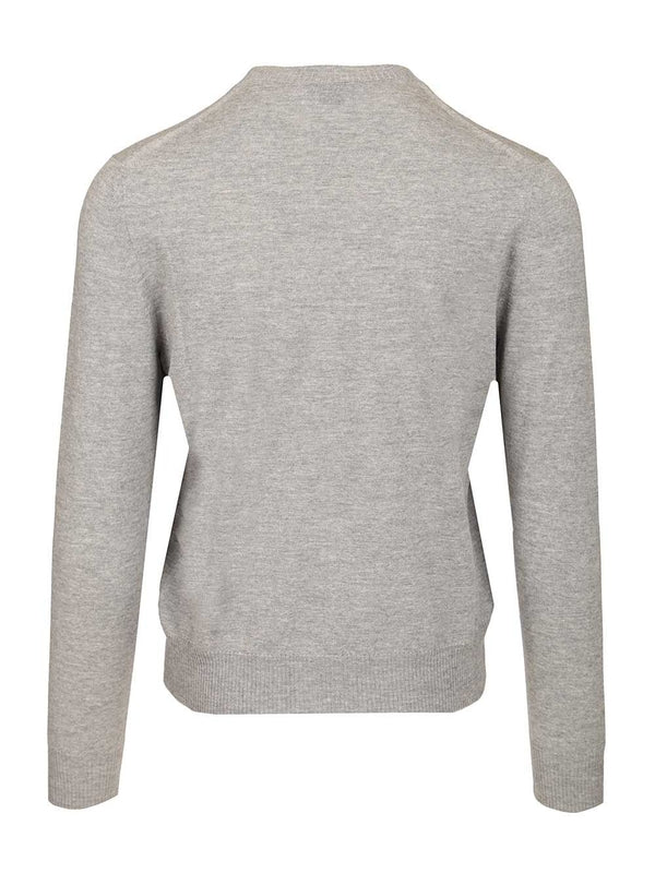 Alexander Mcqueen Grey Knitted - Image 2