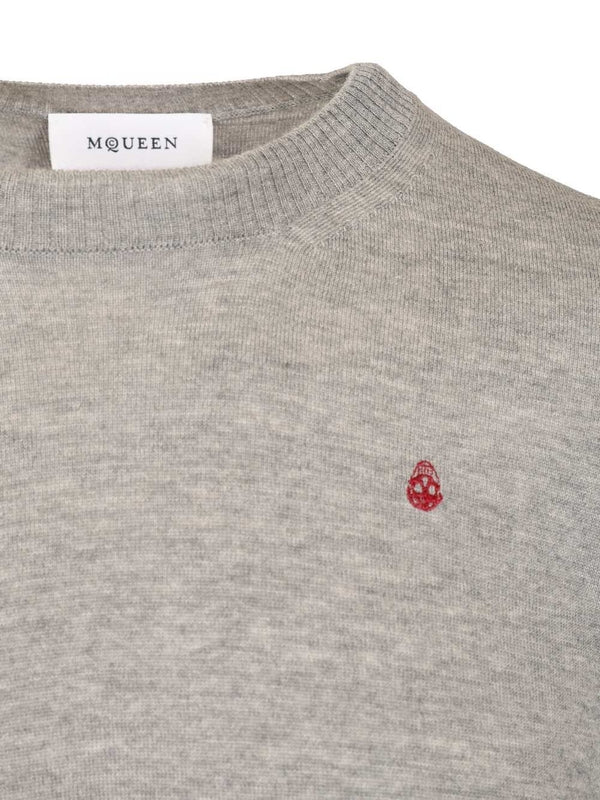 Alexander Mcqueen Grey Knitted - Image 3