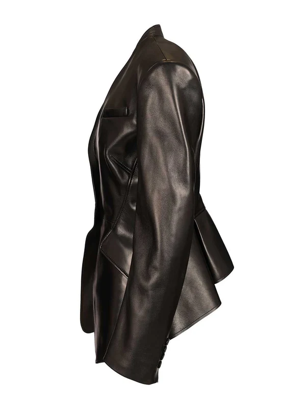 Alexander Mcqueen Black Tailored Jackets - Image 4