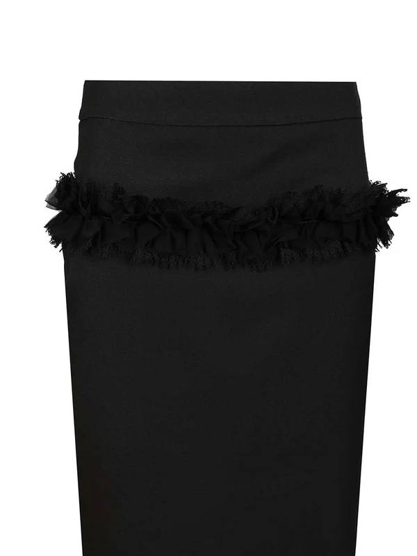 Alexander Mcqueen Black Skirts - Image 4