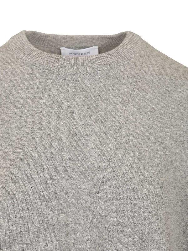 Alexander Mcqueen Grey Knitted - Image 4