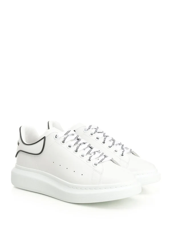 Alexander Mcqueen White Low Top Sneakers - Image 2