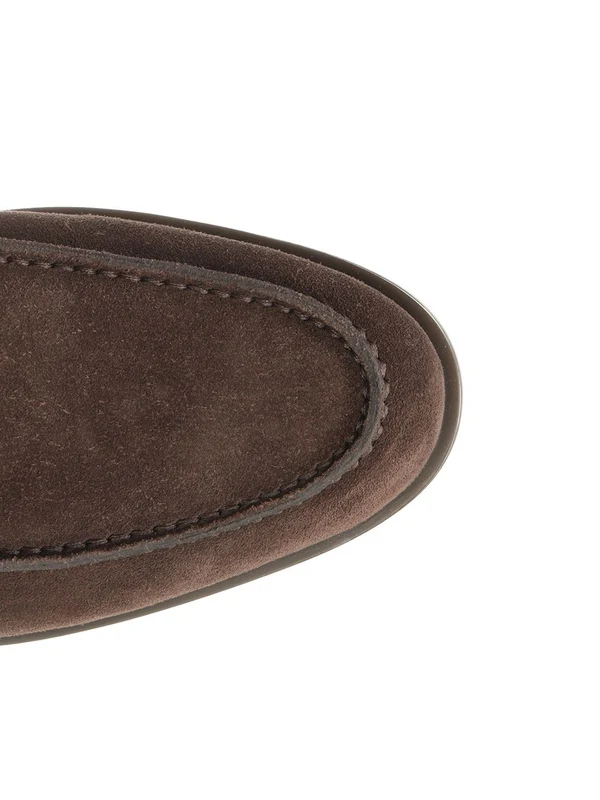 Santoni Brown Loafers - Image 4