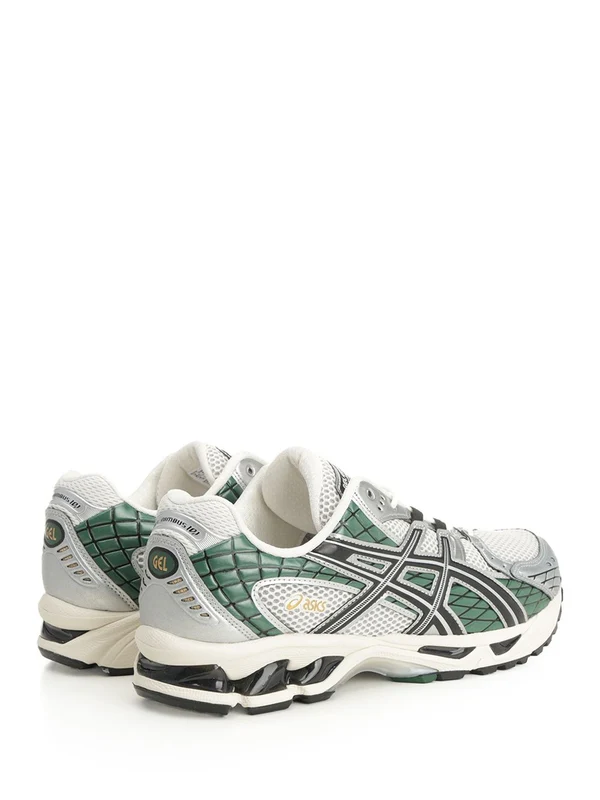 Asics Silver Low Top Sneakers - Image 3