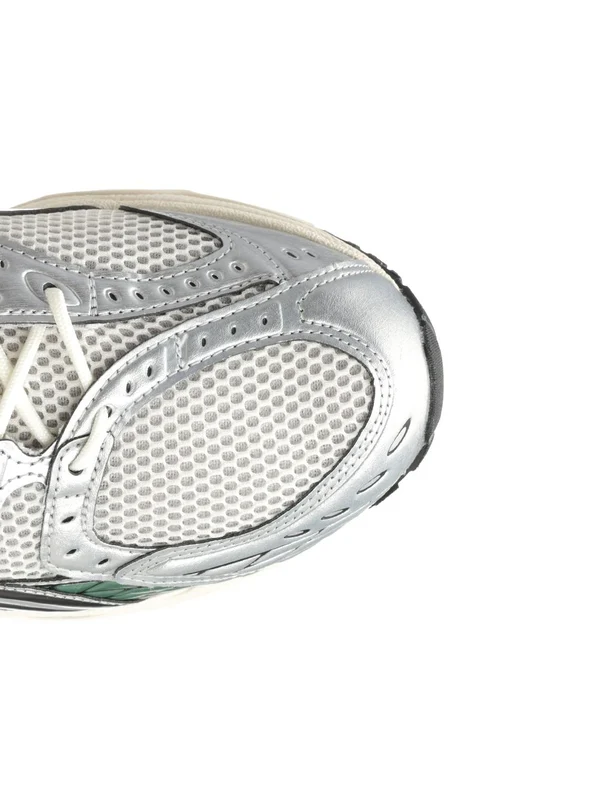 Asics Silver Low Top Sneakers - Image 4