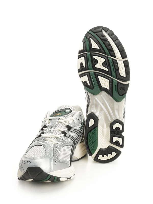 Asics Silver Low Top Sneakers - Image 5