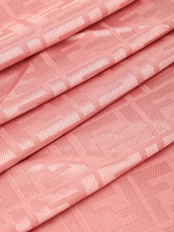 Fendi Pink Silk Mufflers - Image 3