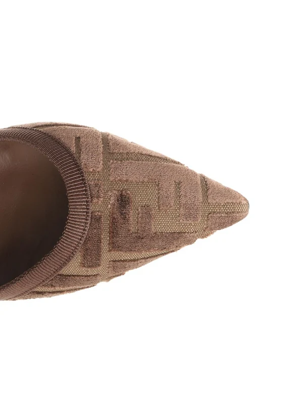 Fendi Brown Sandal Heels - Image 4