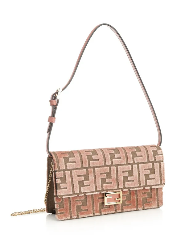 Fendi Baguette Woc Pink Crossbody & Shoulder Bags - Image 2