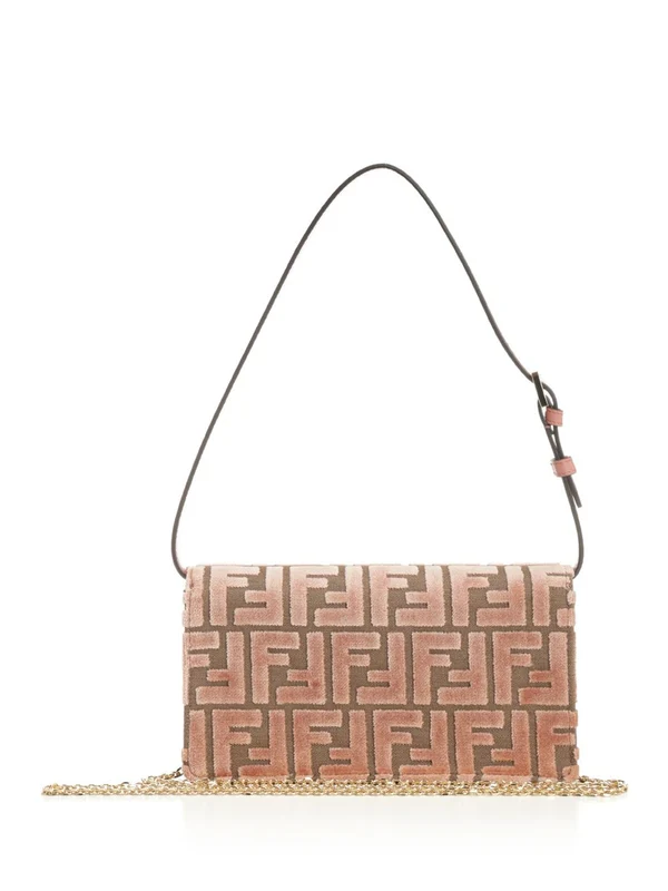 Fendi Baguette Woc Pink Crossbody & Shoulder Bags - Image 3