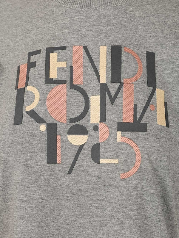 Fendi Grey Half Sleeve - Image 4