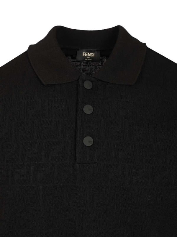 Fendi Black Polo Shirts - Image 3