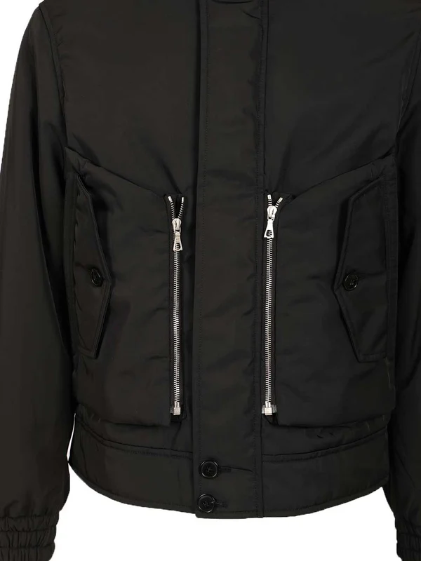 Dries Van Noten Black Bomber - Image 5