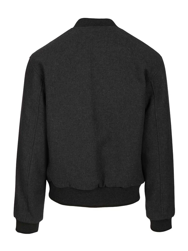 Dries Van Noten Grey Bomber - Image 3
