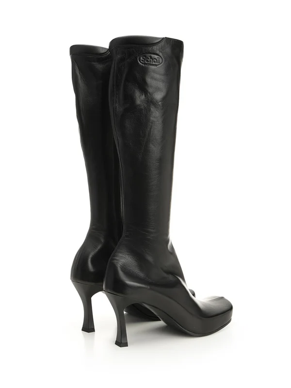 Balenciaga Black Middle Boots - Image 3