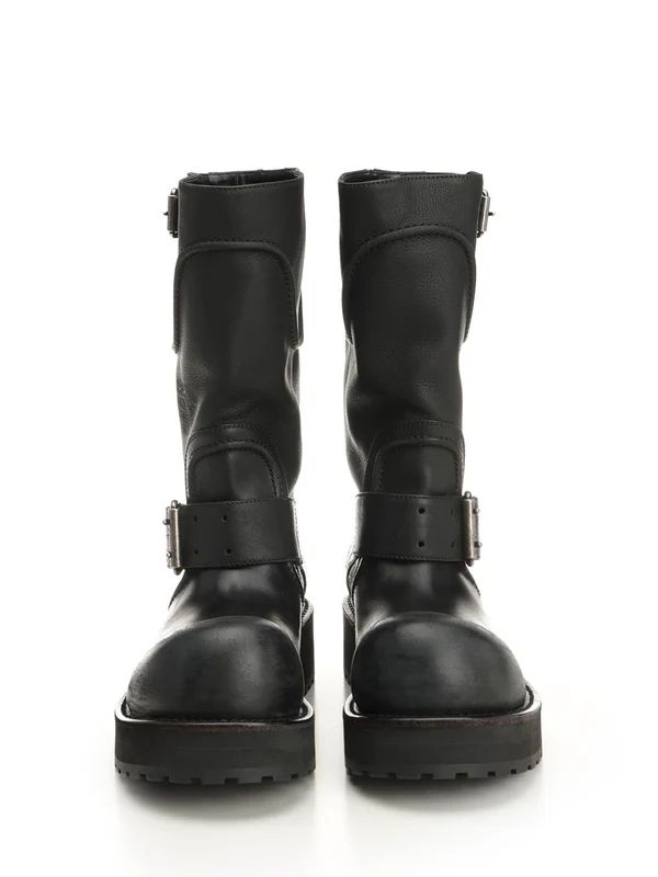 Balenciaga Black Ankle Boots - Image 5