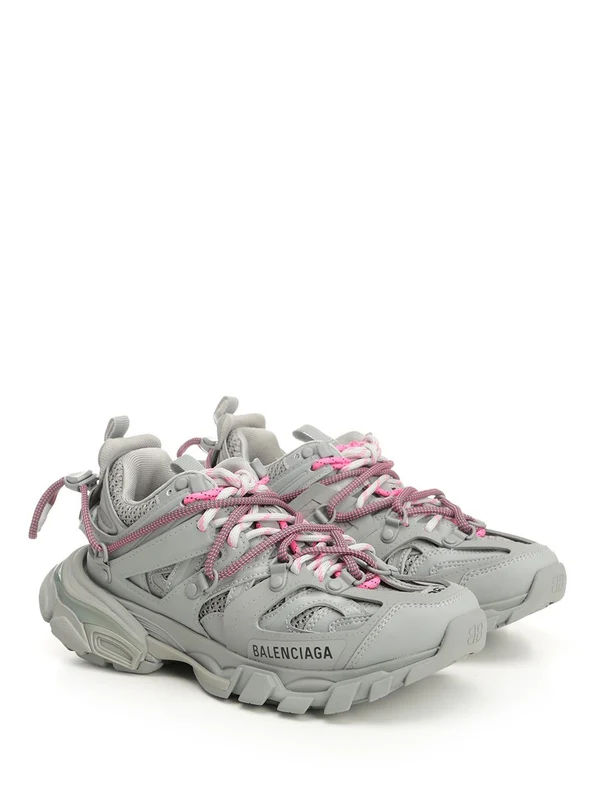 Balenciaga Grey Low Top Sneakers - Image 2