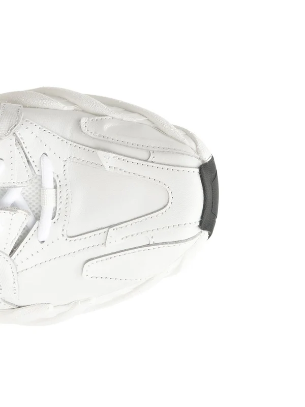 Balenciaga White Low Top Sneakers - Image 4