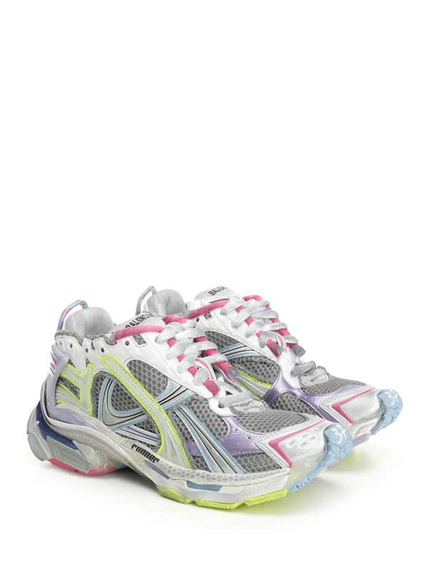 Balenciaga Multicolor Low Top Sneakers - Image 2