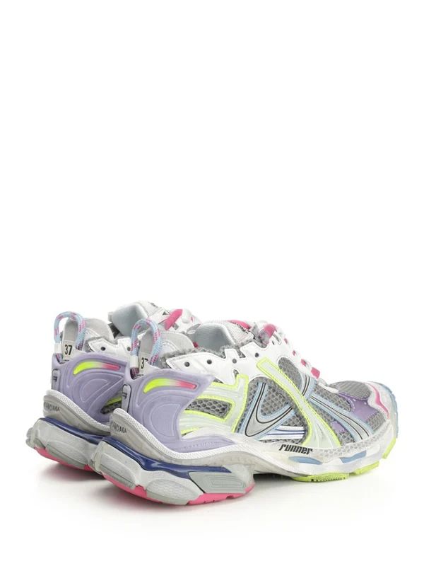 Balenciaga Multicolor Low Top Sneakers - Image 3