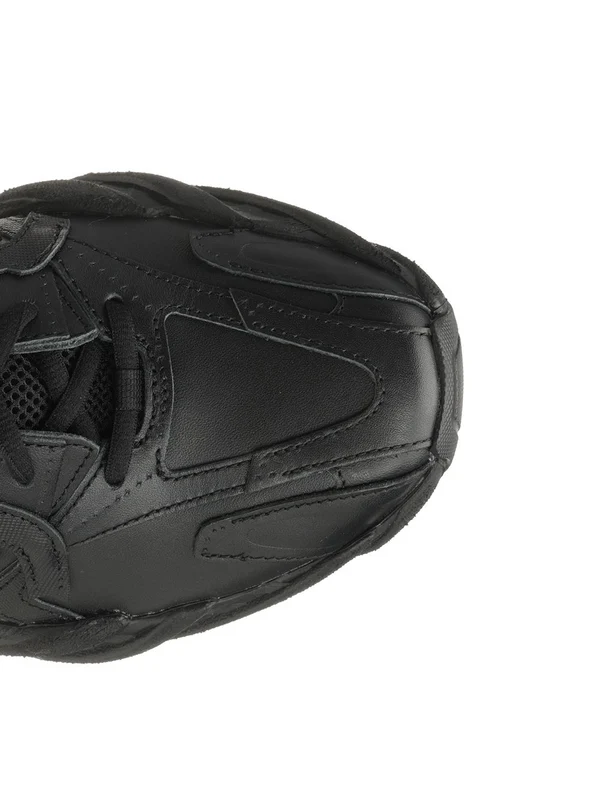 Balenciaga Black Low Top Sneakers - Image 4