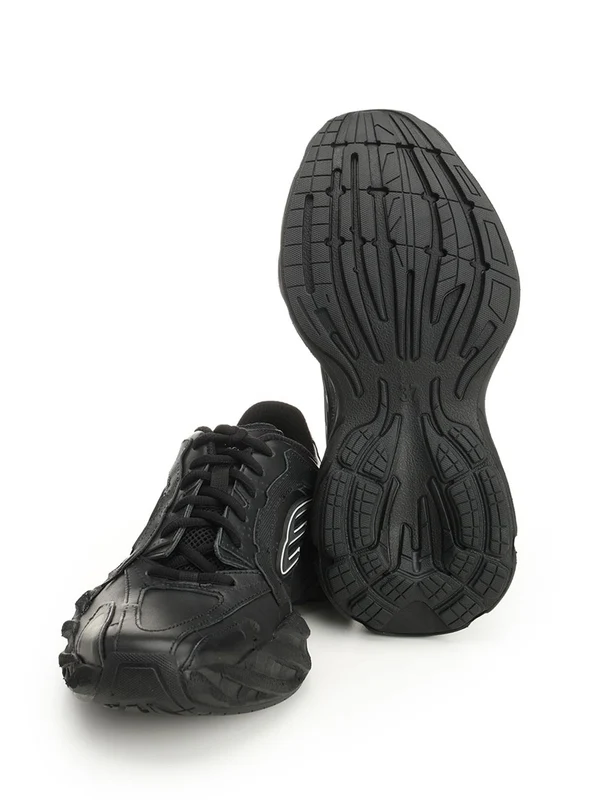 Balenciaga Black Low Top Sneakers - Image 5