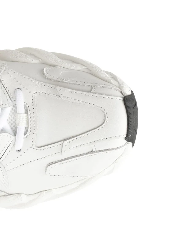 Balenciaga White Low Top Sneakers - Image 4