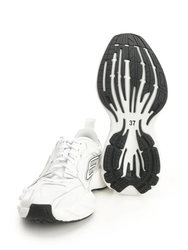 Balenciaga White Low Top Sneakers - Image 5