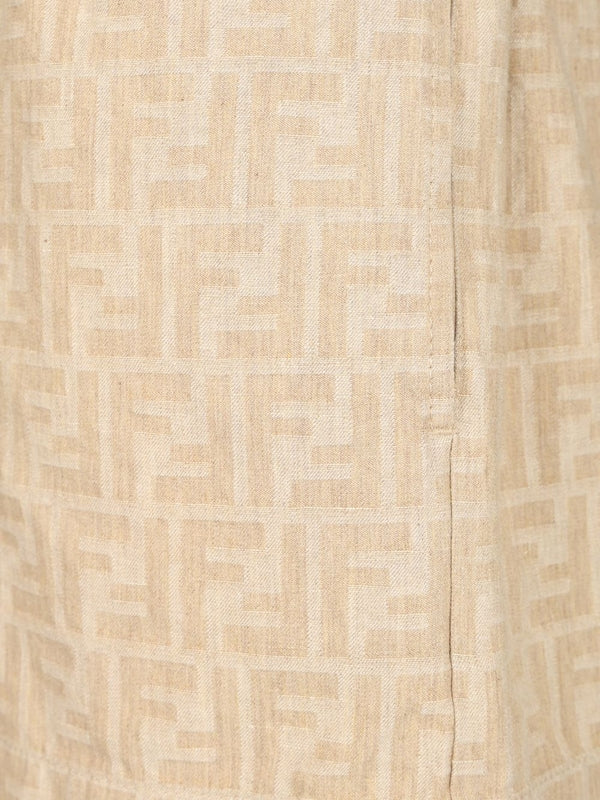 Fendi Beige Shorts - Image 4