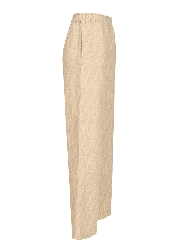 Fendi Beige Trousers - Image 3