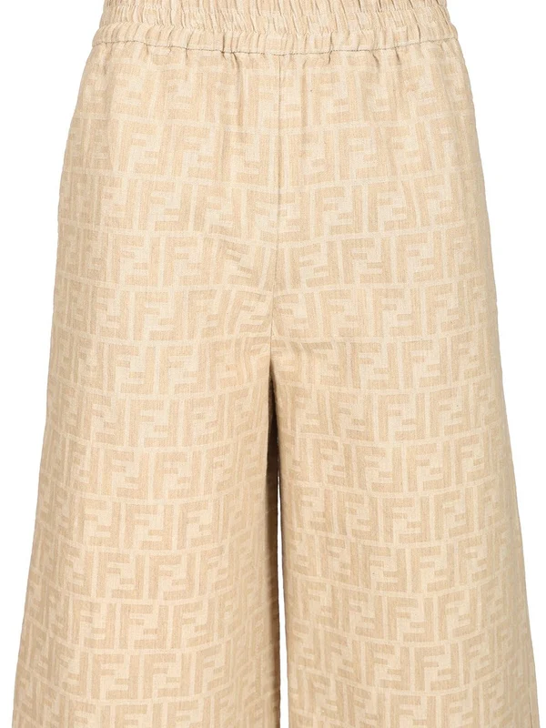 Fendi Beige Trousers - Image 4