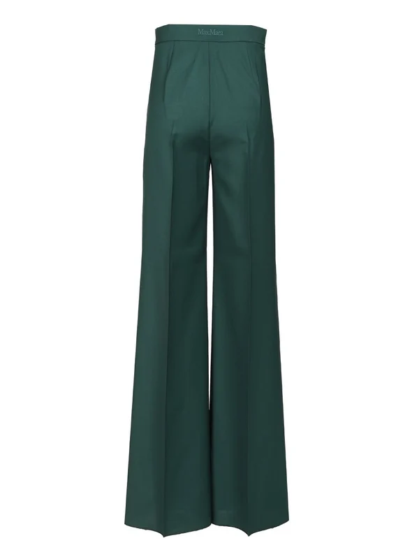 Max Mara Green Tailored Pants - Image 2