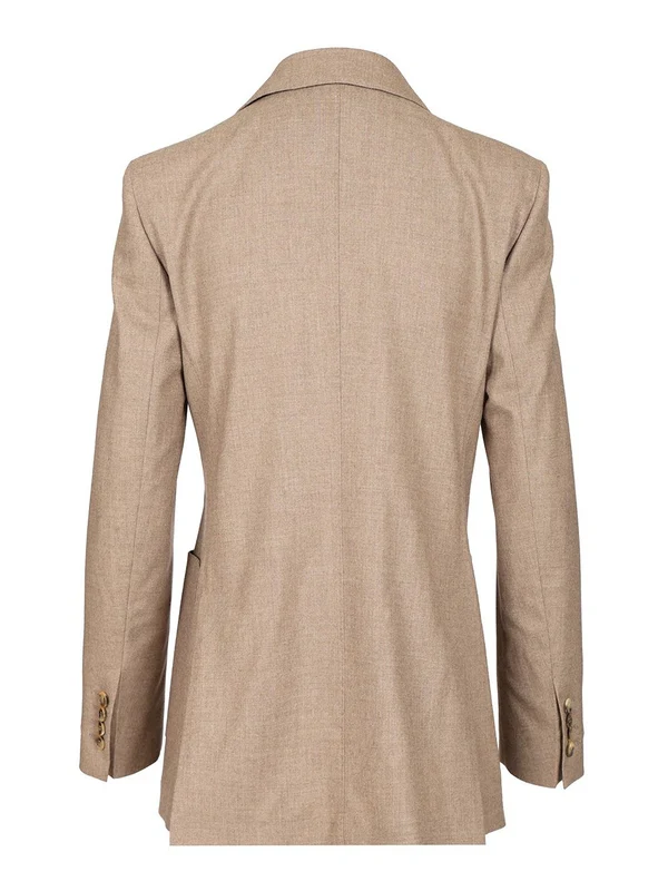Max Mara Beige Tailored Jackets - Image 2