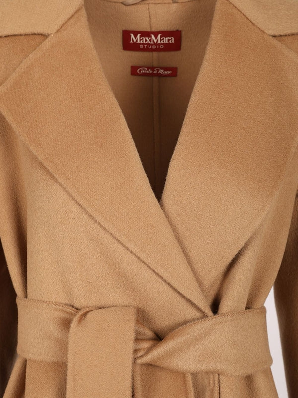 Max Mara Studio Beige Coats - Image 4