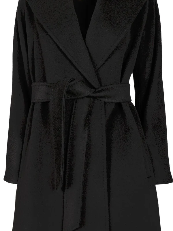 Max Mara Studio Black Coats - Image 4