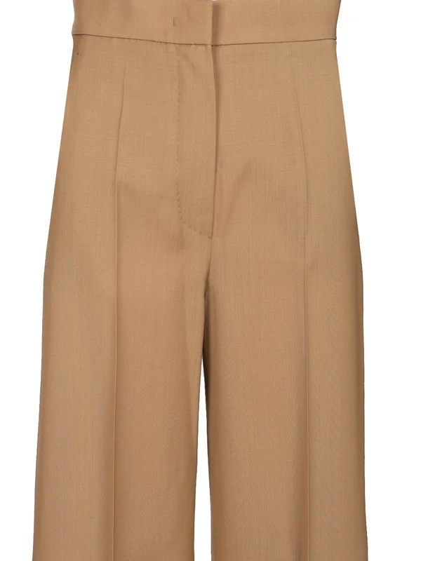 Max Mara Beige Tailored Pants - Image 4