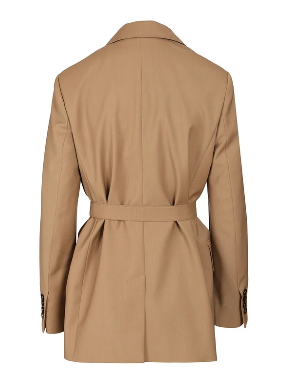 Max Mara Beige Tailored Jackets - Image 2