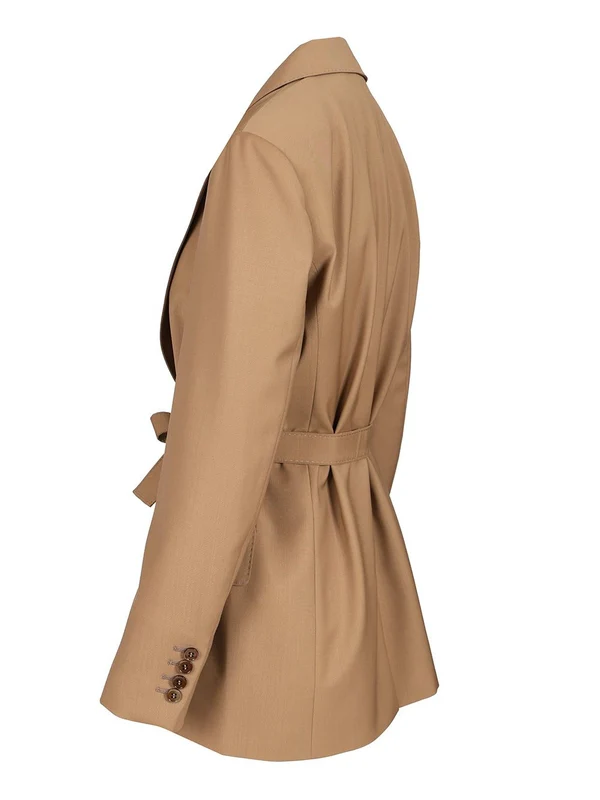 Max Mara Beige Tailored Jackets - Image 3