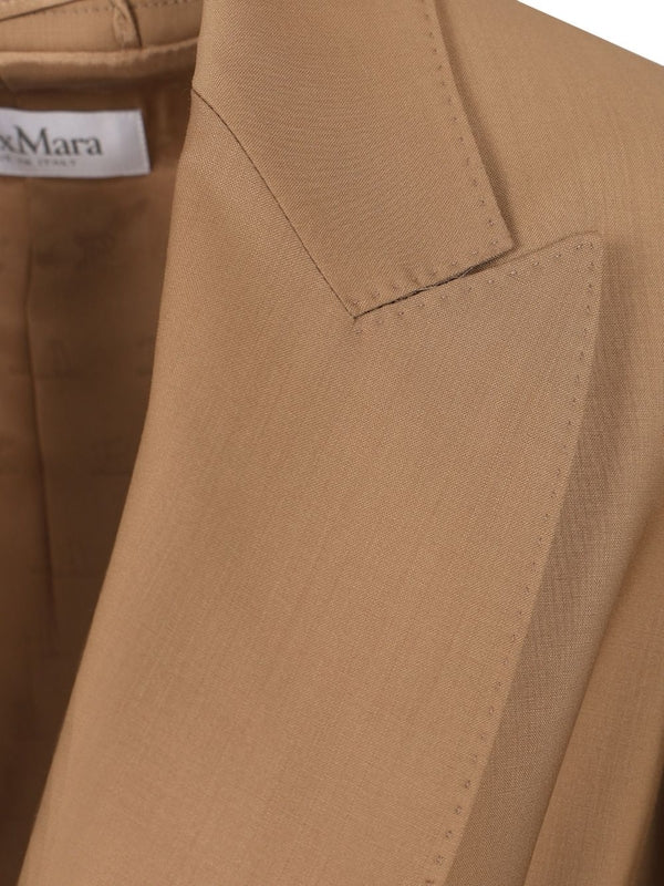 Max Mara Beige Tailored Jackets - Image 5