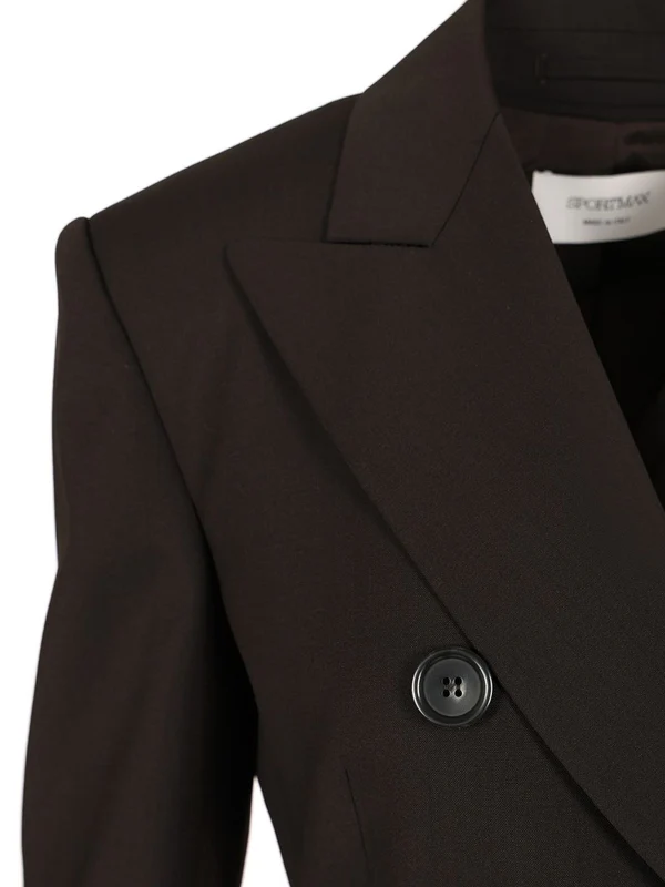 Sportmax Brown Tailored Jackets - Image 4
