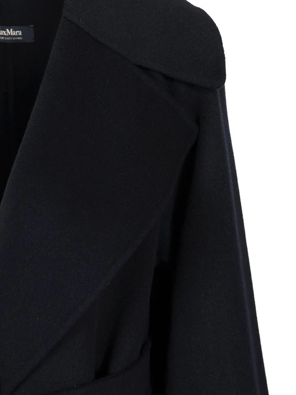 S Max Mara Blue Coats - Image 4