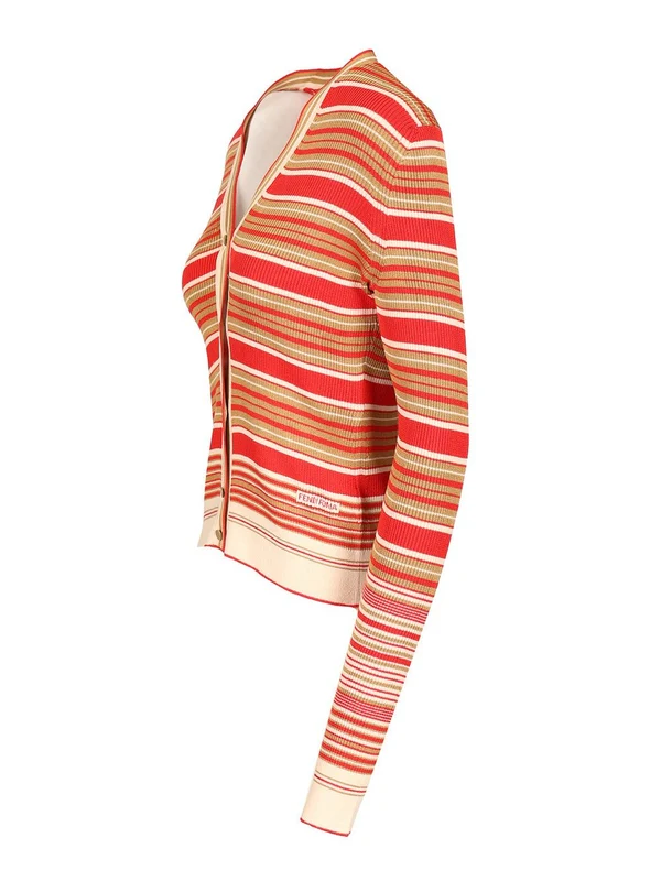 Fendi Red Cardigans - Image 3