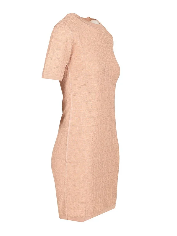 Fendi Pink Mini Dress - Image 3