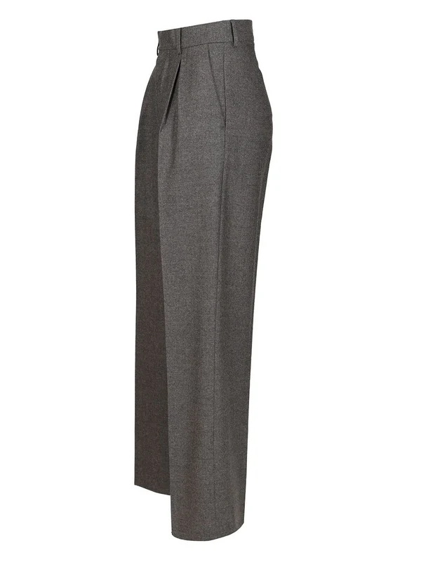 Mm6 Maison Margiela Grey Tailored Pants - Image 3