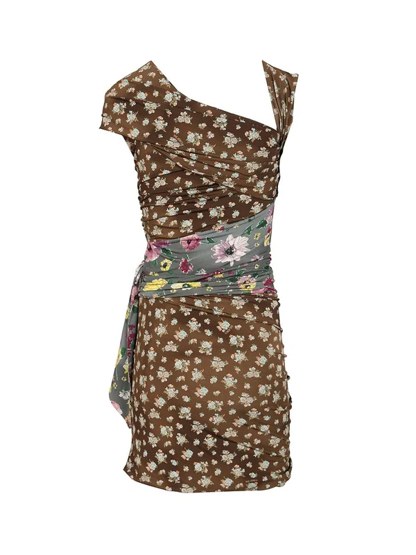 The Attico Multicolor Mini Dress - Image 2